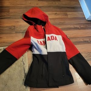 HBC Official team Canada women's Rain Coat